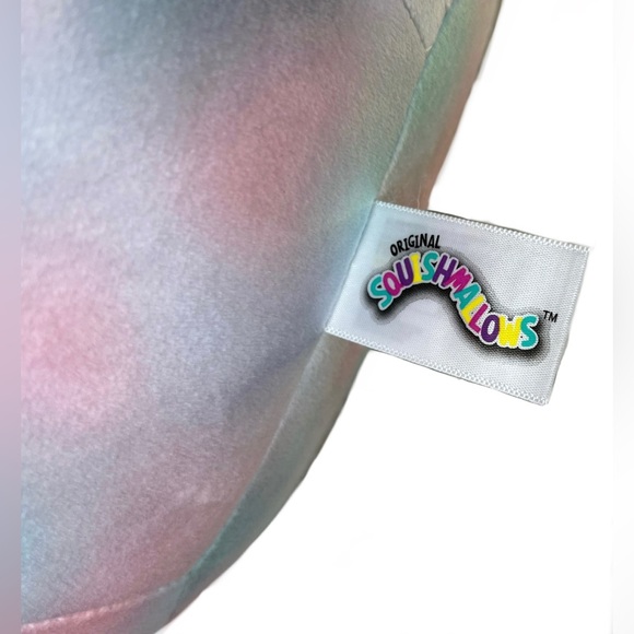 Squishmallows 16” WINONA The LLAMACORN Blue & Pink Unicorn Plush Toy Pegasus - Picture 6 of 6